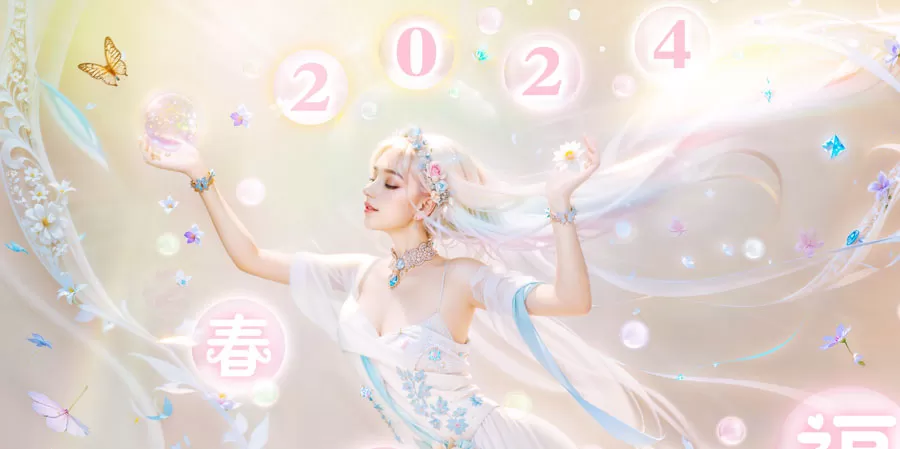 【立春】散花天女为您送上春之祝福！